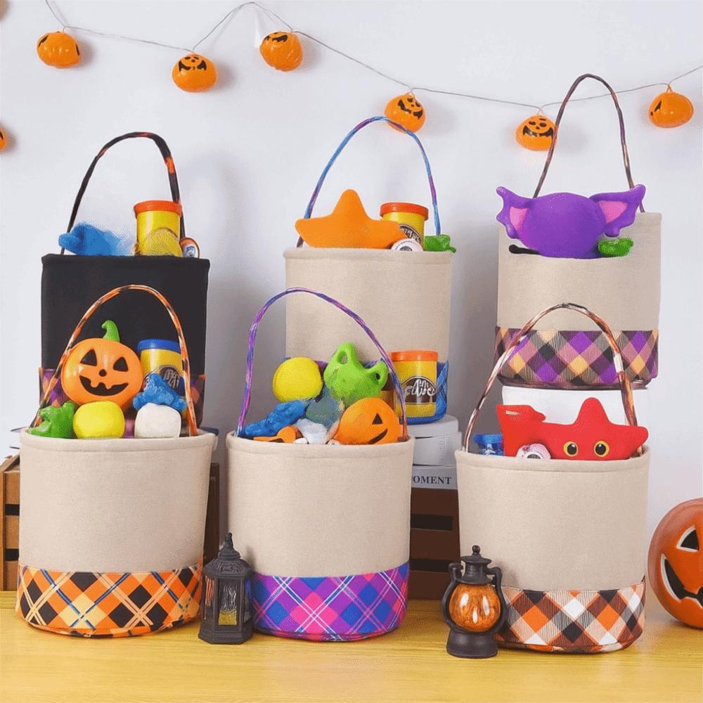 Cartoon Halloween Storage Basket Decorative Interior Decoration Basket  Interior Ornament