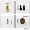Turbo Oil Inlet Feed Line Adapter Kit For T3 Turbo Turbocharger Stainless Steel