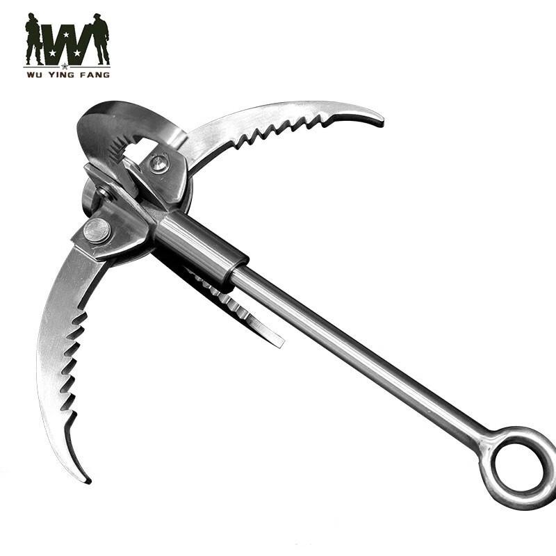 Wuyingfang Stainless Steel 4-Claw Grappling Hook