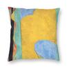 Henri Matisse Cortina Amarilla Funda de Cojín Cuadrada Poliéster Lino Terciopelo Creativo Decorativo Cojín para el Hogar Funda de Cojín Venta al por Mayor