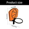 Portable Stress Relief Basketball Hoop for Wall or Desk Mount Entertainment Home and Office Indoor Entertainment Toy