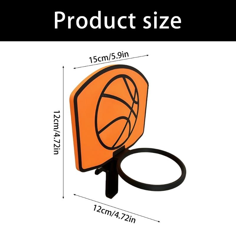 Portable Stress Relief Basketball Hoop for Wall or Desk Mount Entertainment Home and Office Indoor Entertainment Toy