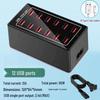 Multi-Port USB Charger Station: Fast Desktop Charger with 10, 20, or 50 Ports for Phones