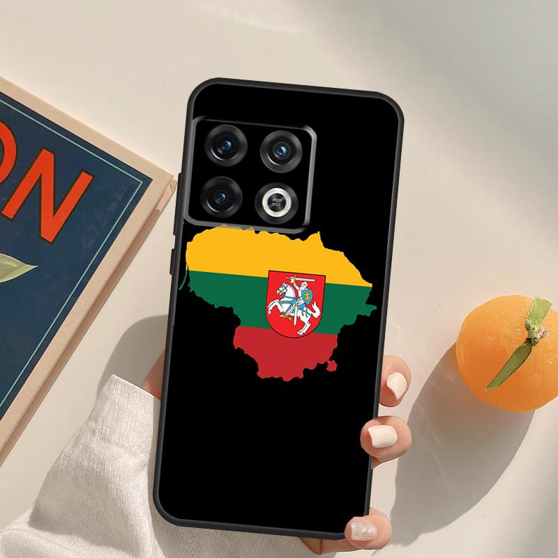 Fashion Lithuania Flag Case For OnePlus 13T 10T 10R 12R 13R 15 13 12 11 10 9 Pro Nord CE 5 2 3 4 Lite N20 N30 Cover
