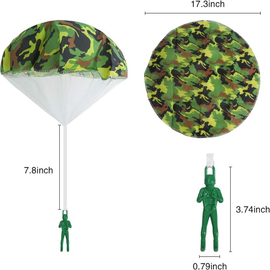 Hand Throwing Mini Soldier Parachute Toys For Kids Fun Play Outdoor Sports Game Children's Educational Gifts