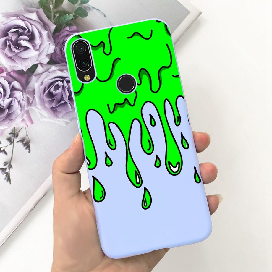 Candy Color Phone Case For Vivo Y11 2019 Cover Vivo 1906 Ultra Slim Soft TPU Bumper Silicone Capas For VivoY11 Y 11 2019 Cartoon