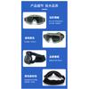 Military fan tactical goggles and sunglasses direct supply eyewear set, explosion-proof, for outdoor sports and cycling, UV protection