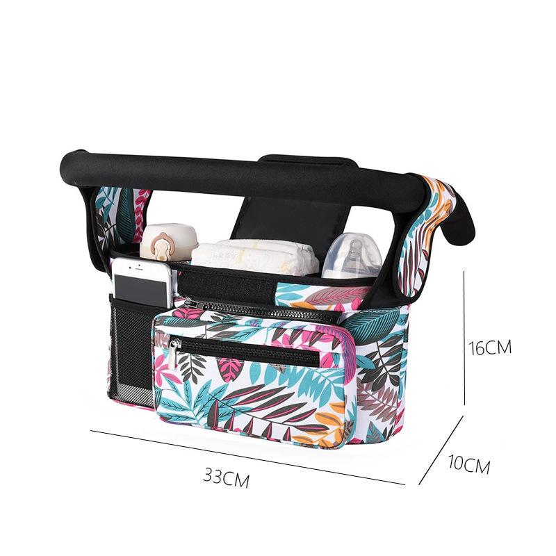 Universal Stroller Hanging Organizer: Versatile Baby Stroller Handbag and Mommy Crossbody Storage