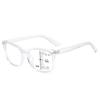 Square Multifocal Progressive Reading Glasses Men Fashion With Diopters Anti-glare Computer Eyeglasses Women UV400