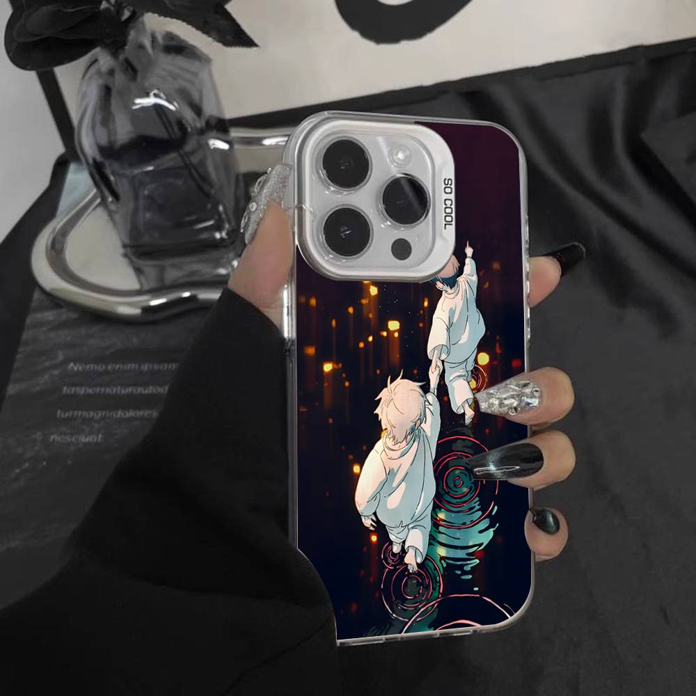 A-Aliens Stage I-Ivans And T-Tills For iPhone 17,16,15,14,13,12,11,Mini,Pro,E,SE4,XS,MAX White Shockproof Candy Matte Cover