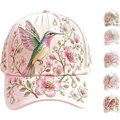 Adjustable Garden Morning Cap Soft Cotton Baseball Cap New Sports Sun Hat  For Women