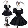 Anime Alien Stage Sua Costume Cosplay Uniforme Vestito Carino da Ragazza Coniglietta con Coda di Coniglio Costumi di Halloween Per Donne Set Completo
