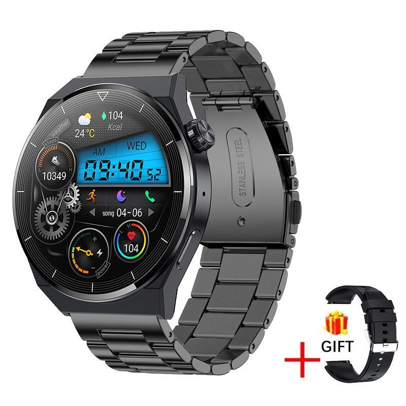 Multifunctional Smartwatch: Large Screen, Bluetooth Calls, Men's Blood Pressure, Heart Rate & Sleep Monitoring