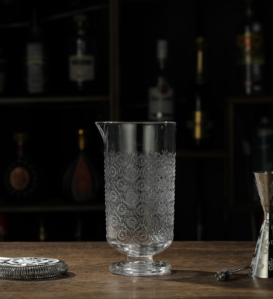 Koktailové miešacie sklo - Klasický dizajn - 25oz 750ml - Hrubé a pevné dno