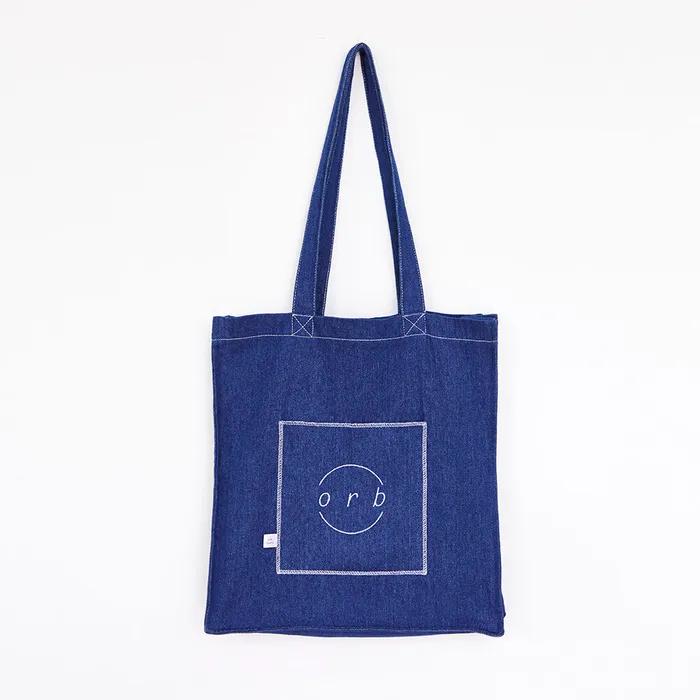 Square Pocket Bag Denim