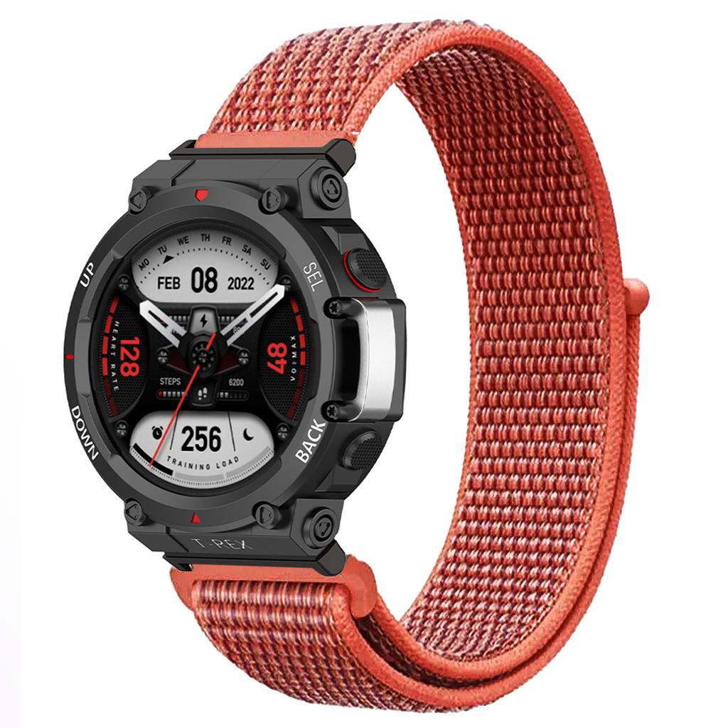 Nylon Loop Strap For Huami Amazfit T-REX 3/2 Smart Watch Band Women Men Bracelet For Amazfit T-Rex/T-Rex Pro Wristband Correa