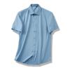 Business Casual Bamboo Fiber Non-Ironing Anti-Wrinkle Shirt Men's Short Sleeve Summer 2024 New Coat Export Stretch Shirt