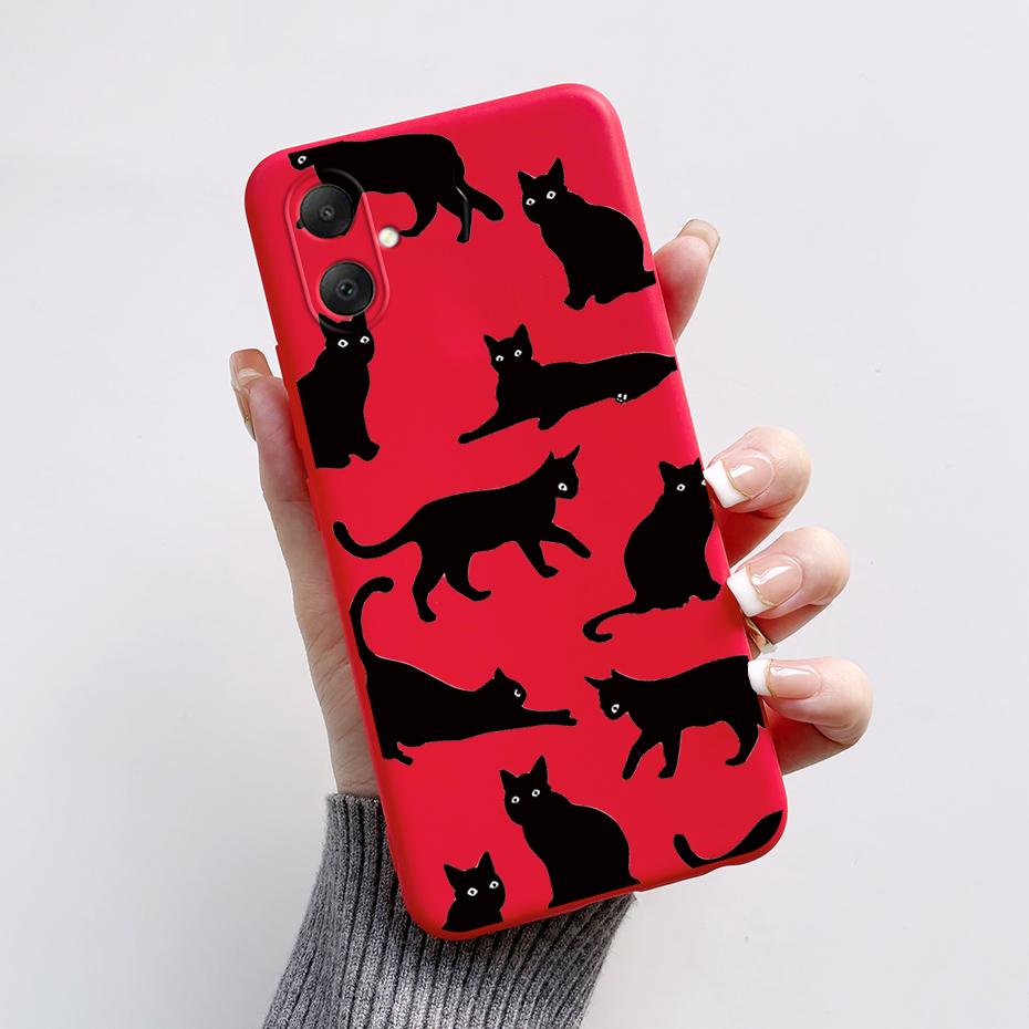 For Samsung Galaxy A06 Case TPU Cute Panda Soft Silicone Back Cover Phone Cases For Samsung A06 GalaxyA06 A 06 Protective fundas