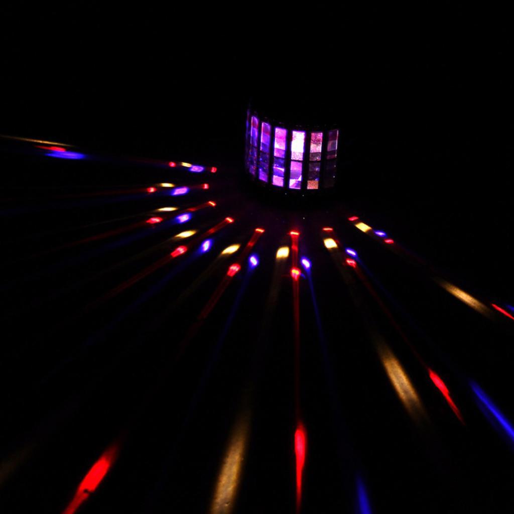 LED mini KTV bar pokojová světla scénická světla ovládání zvuku sedm barev otočná světla