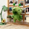 Abstract Design Ugly Cute Plushie Stuffed Animal Cat Keychain Alien Cat Plush Toy  For Gifts