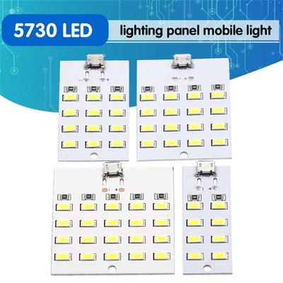 Panel oświetleniowy LED Mirco Usb 5730 do mobilnego światła USB z 5V 430mA~470mA