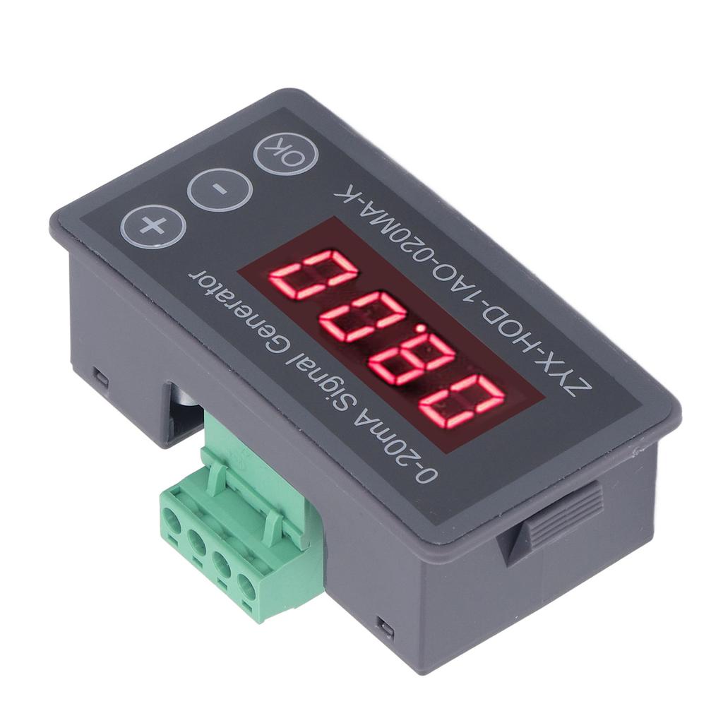 Current Signal Generator 0‑20mA 1 Channel Digital Display Signal Generator for Testing
