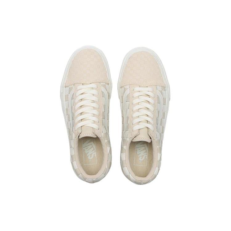Old Skool Vans Platform 'Woven - Blanc De Blanc' VN0A5KX99GY