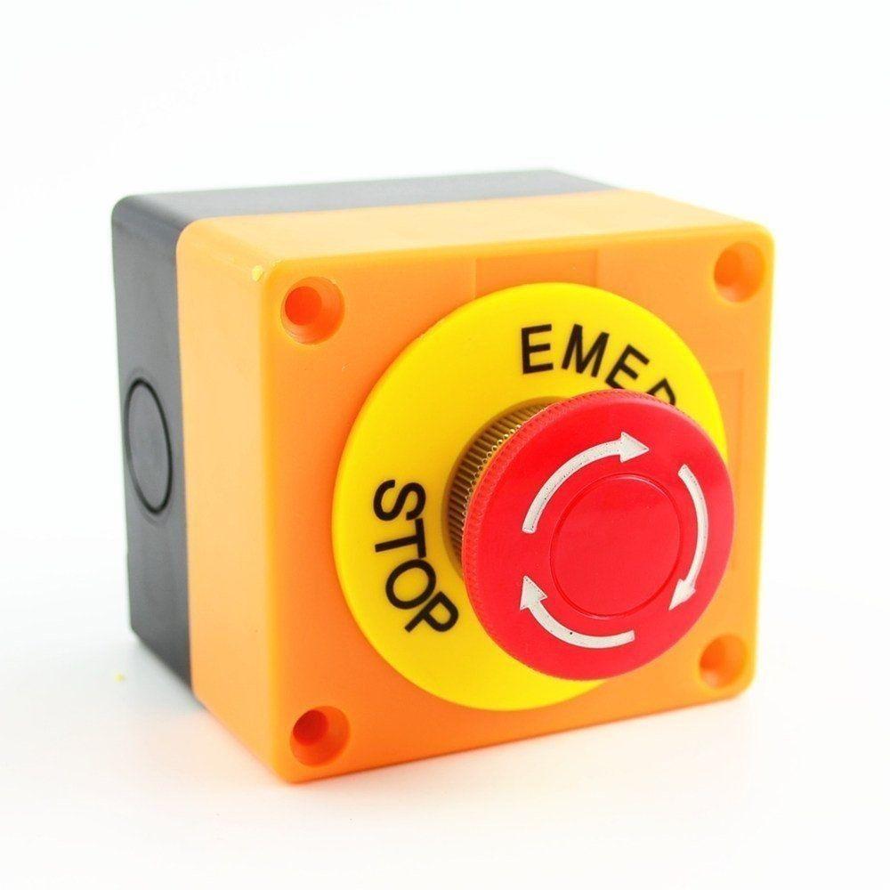 Waterproof Industrial Emergency Stop Switch CNC Machine Emergency Stop