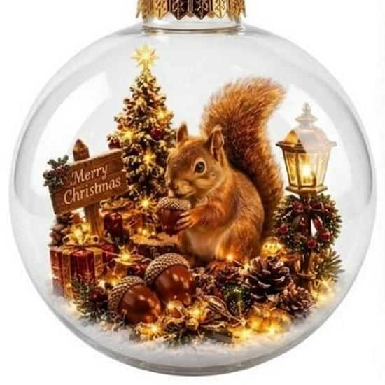Kreativer Transparenter Weihnachtsbaum-Dekorationsball - Sportfest Kunststoff-Anhänger-Packung