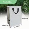 Large Foldable Shoulder Storage Backpack Heavy Duty Moving Bag For Dorm Travel Camping Clothes Organizer Easy To Carry Store