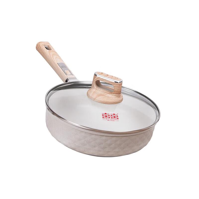 Double Happiness Maifan Stone Non-stick Frying Pan