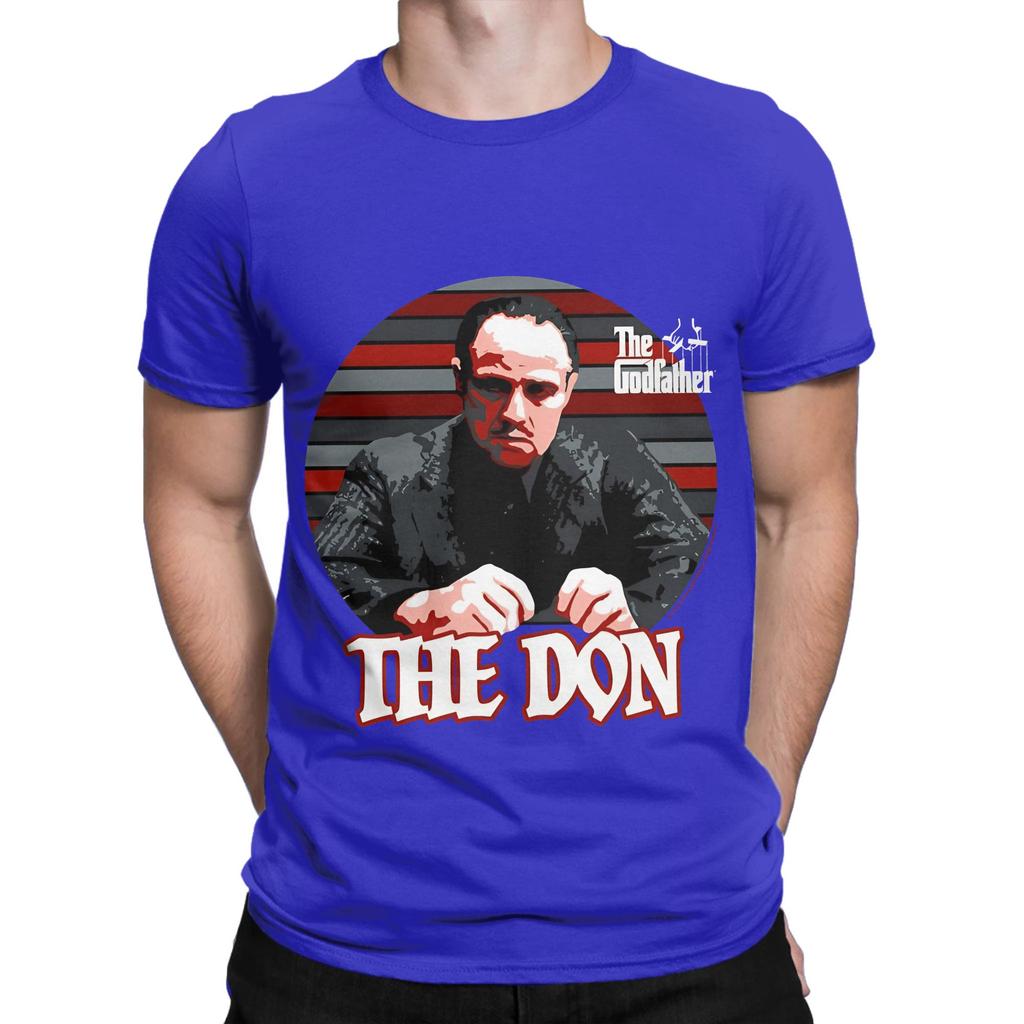 The Godfather The Don Vintage Poster Funny Graphic 100 Cotton TShirt The Godfather Tees Tops For Unisex