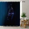 Spider-Man On London Landmark Waterproof Shower Curtain For Superhero Bathroom Decor