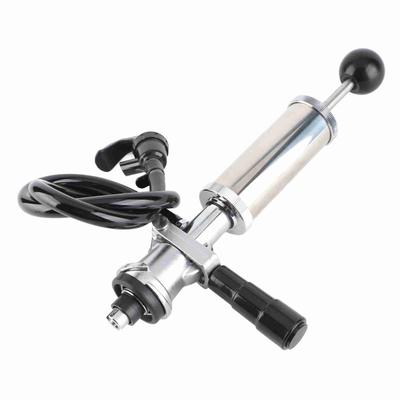 4 In Draft Beer Picnic Tap Party Pump Heavy Duty Beer Keg Tap Pump with Squeeze Trigger(S)