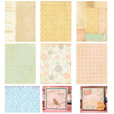 Blumen Stanzformen 14 Blätter Bastelpapier Blöcke Kunst Hintergrund Origami Scrapbooking Kartenherstellung