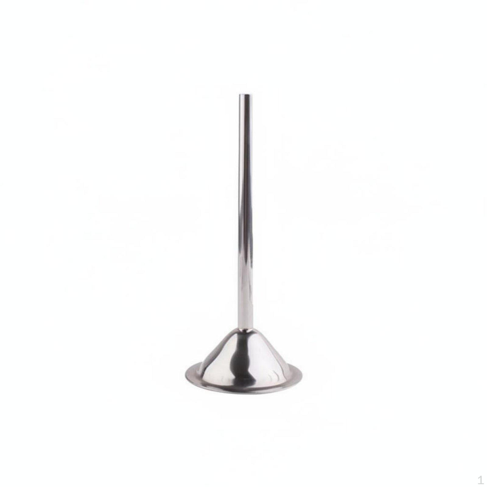 Stainless Steel Frankfurter Funnel Large Bell Mouth Filler Nozzle Versatile Sizing Meat