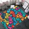Colorful Game Controller Trendy Carpet Rug Suitable for Living Room Bedroom Game Room Four Seasons Available Non-slip Soft Mat