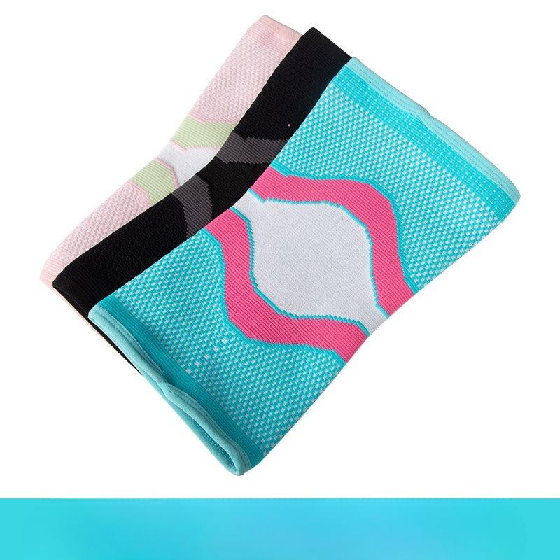 Knitted Sports Knee Pads Running Basketball Cycling Fitness Non Slip Men's and Women's Breathable Warm Nylon Knee Pads