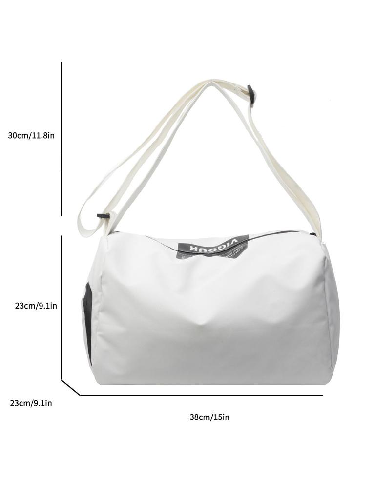 Korean Trendy All-Match Large Capacity Fitness and Travel Bag - Unisex Handheld and Crossbody