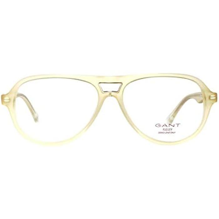 Lunettes de Soleil - GANT - GRA099 - Jaune (Honey) - Tendance - 54 Homme