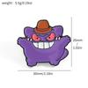 Cute Cartoon Pokmon Metal Badge Pet Elf Gengar Psyduck Pokmon Brooch Accessories
