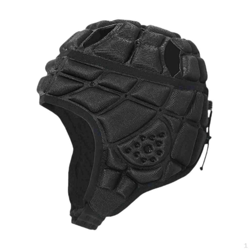 Rugby Helmet Head Protector Soft Headgear for Sports Baseball Soccer