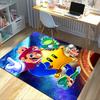 Килимок Super Mario Galaxy Adventure для ігрової кімнати, спальні, вітальні, дивана, декору дому, дитячого ігрового куточка, нековзкий килимок для підлоги