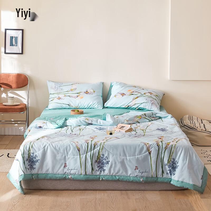 Yiyiai 100% Cotton Printed Kapok Quilt
