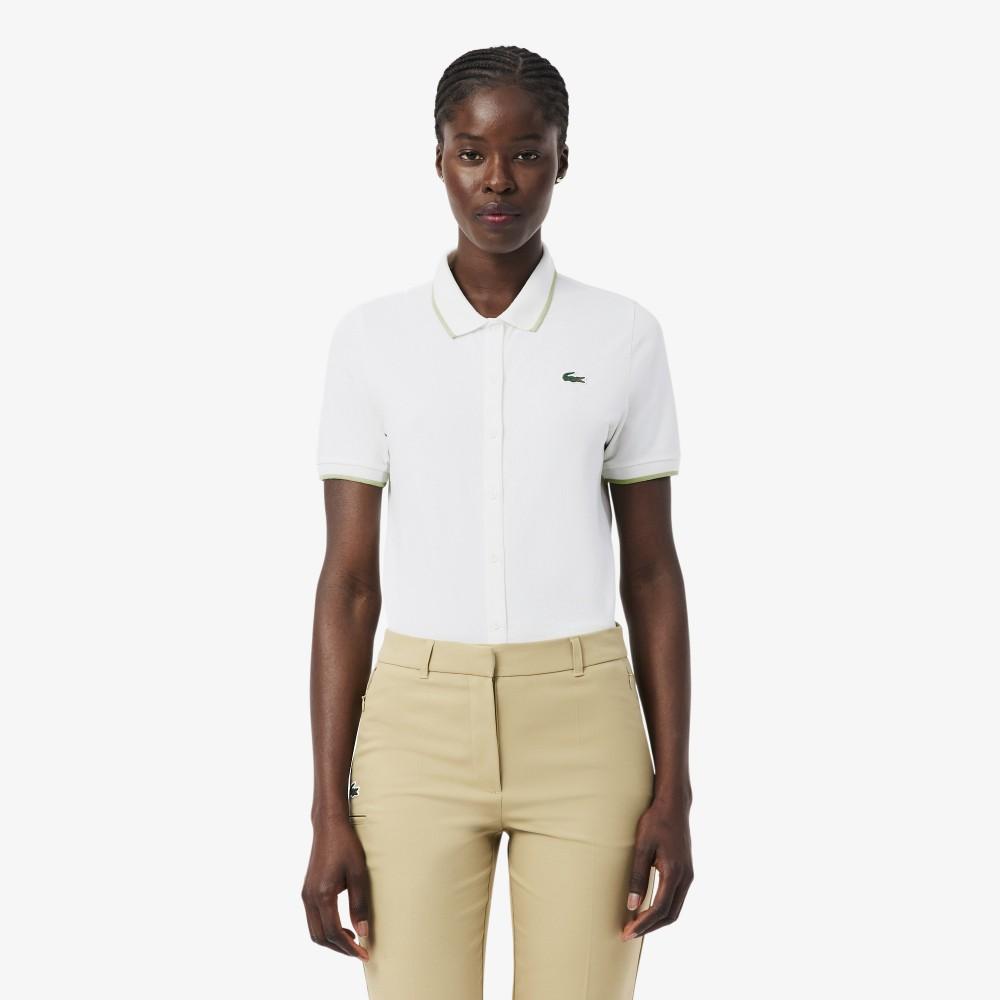 [Lacoste] Женская рубашка-поло в стиле пике для гольфа PF0104-56G001 34