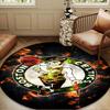 Boston-Celtics Logo Round mat, Anti-slip Circle Carpet Chair rug For livingroom,Bedroom, doormat home decor Gift Christmas Gifts