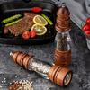 Wooden Spice Grinder Manual Salt And Pepper Grinder Set Cute Organic  Sustainable Wood Salt Pepper Mill Grinder