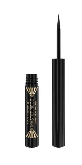 Max factor masterpiece liquid matowy eyeliner w płynie - 01 black 1,7ml