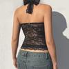Women's Summer Halter Lace Sexy Halter Slim Slim Vest Top