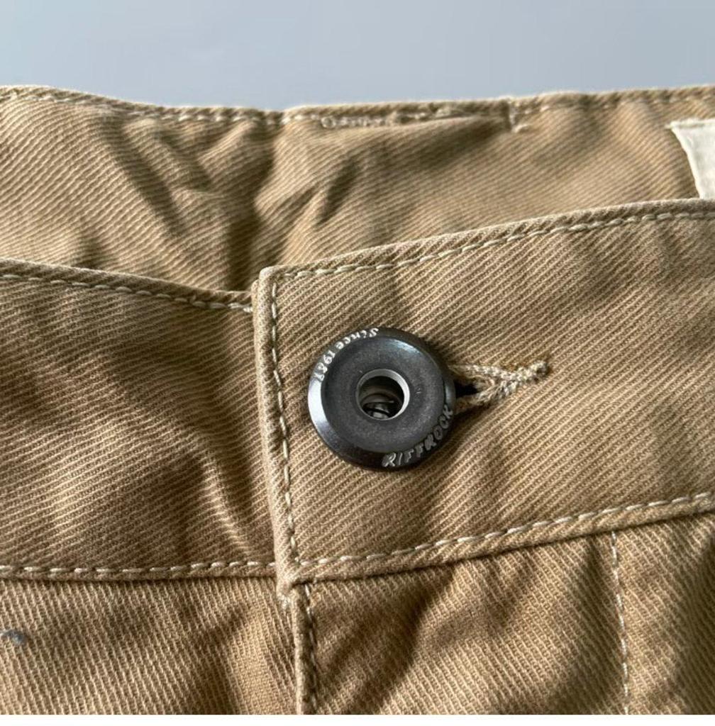 Men's Plus Size Loose Fit Pure Cotton Cargo Pants with Big Pockets - Straight Leg Casual Long Pants